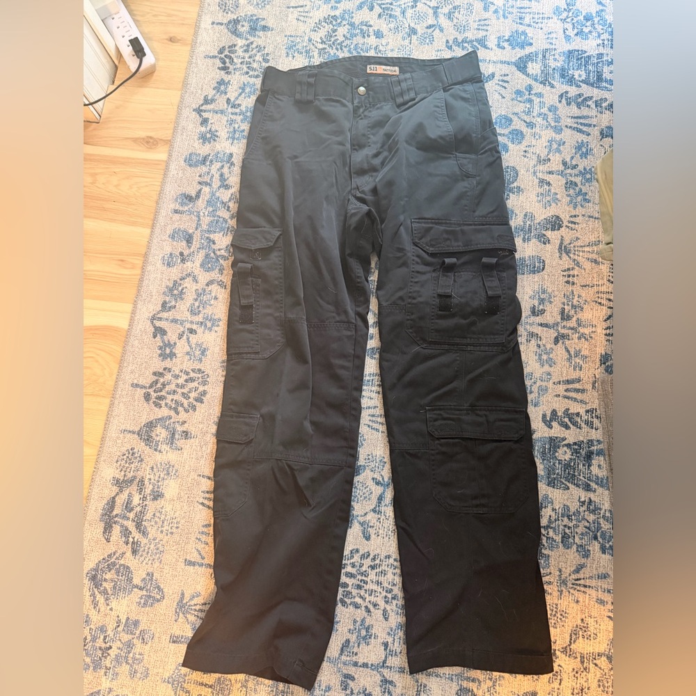 5.11 Tactical EMS Professional Work Pants Adjustable Waistband. Mens 34X34 Black